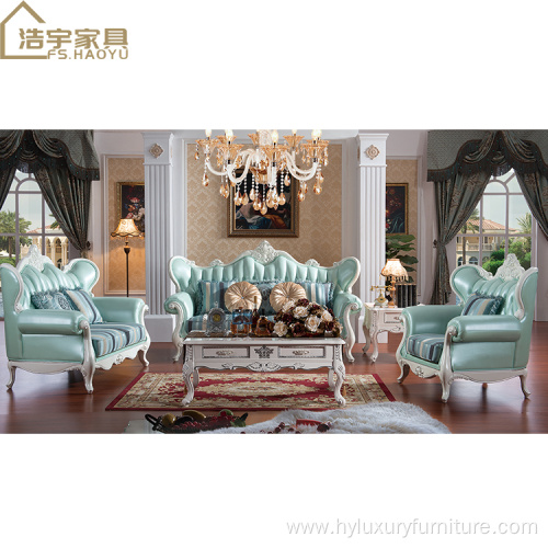 LUXURY EUROPEAN style sofa set design for living room